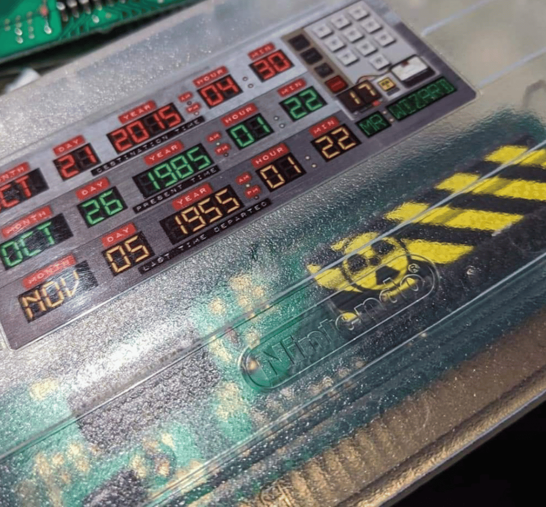 Image of Super Back to the Future II SNES with Flux Capacitor