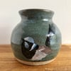 Small Superb Fairywren Vase