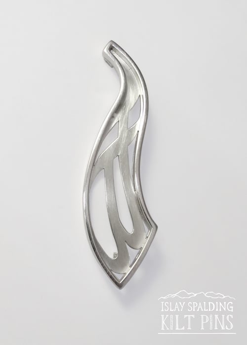 Image of Framed Initials Kilt Pin