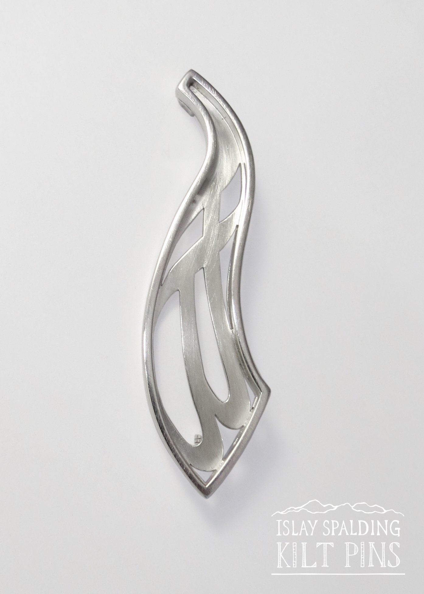 Image of Framed Initials Kilt Pin