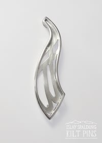 Image 3 of Framed Initials Kilt Pin