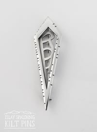 Image 2 of Framed Initials Kilt Pin