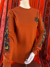 Babci ( burnt orange Long sleeve)