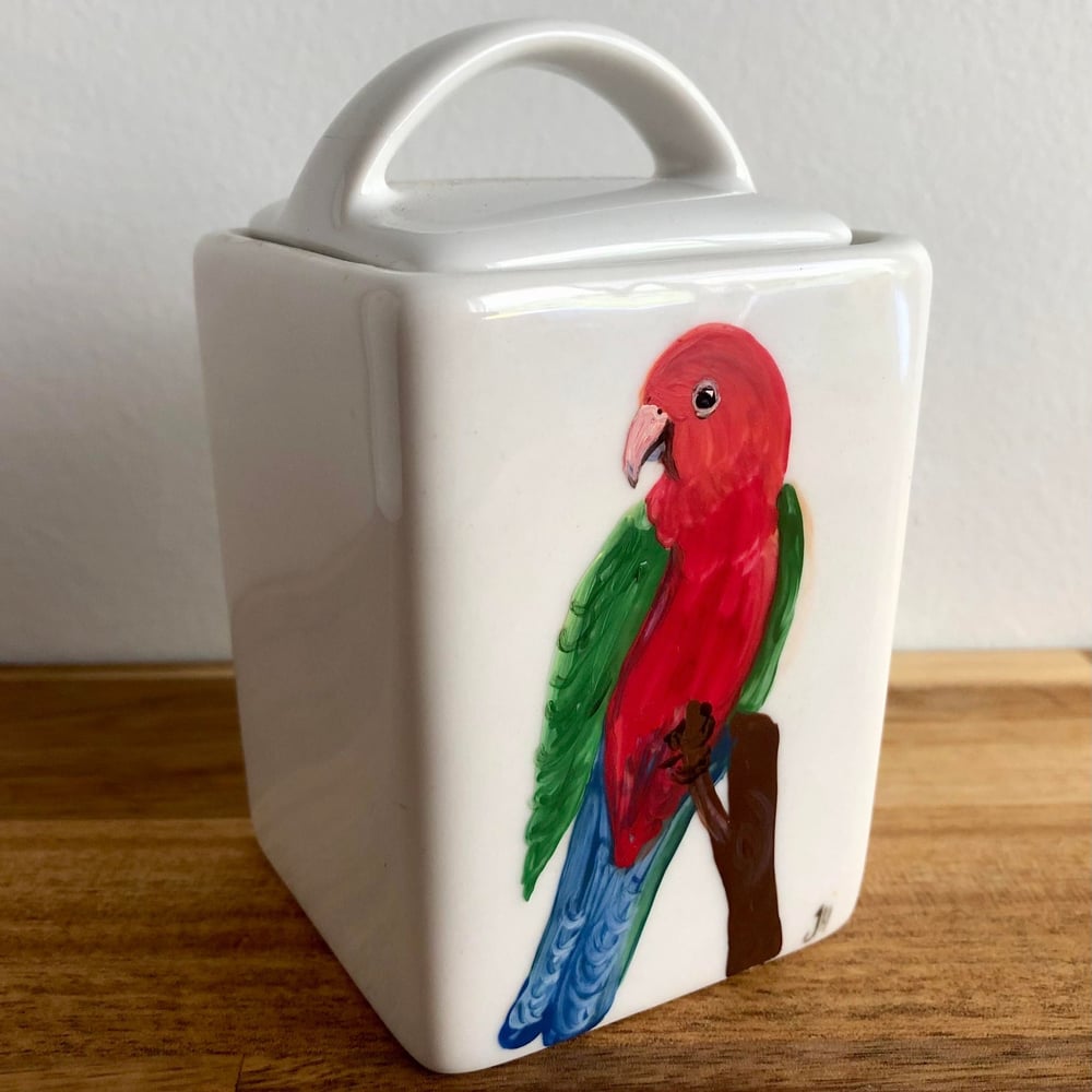 King Parrot Sugar Pot