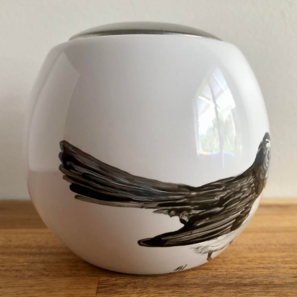 Willie Wagtail Sugar Pot