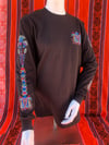 Coolidge st.  brown long sleeve