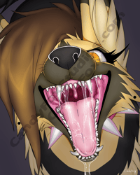 Image 1 of "I'm gonna eat you!" - 8" x 10" Art Print