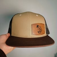 Image 1 of OG TEAM NO SLEEP HAT BROWN/BLK