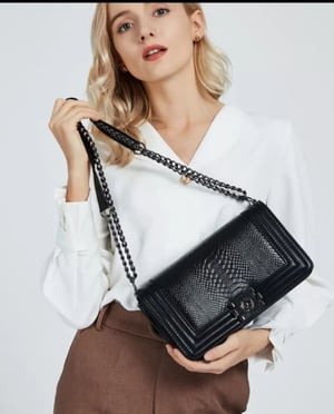Image of Snakeskin Handbag