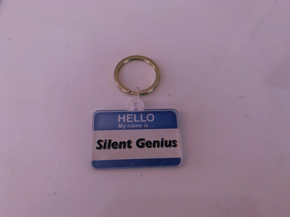 Silent Genius Keychain