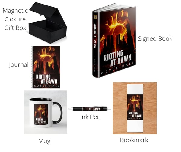 Image of "Booked Up" Rioting At Dawn Purpose Pack