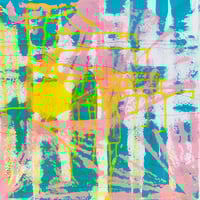 Image 1 of Dear Diary, these were the most joyful experiences in '20-'21 - mixed technique on canvas, 40x40 cm