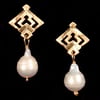 AZTECAH Earring Petite with Pearl