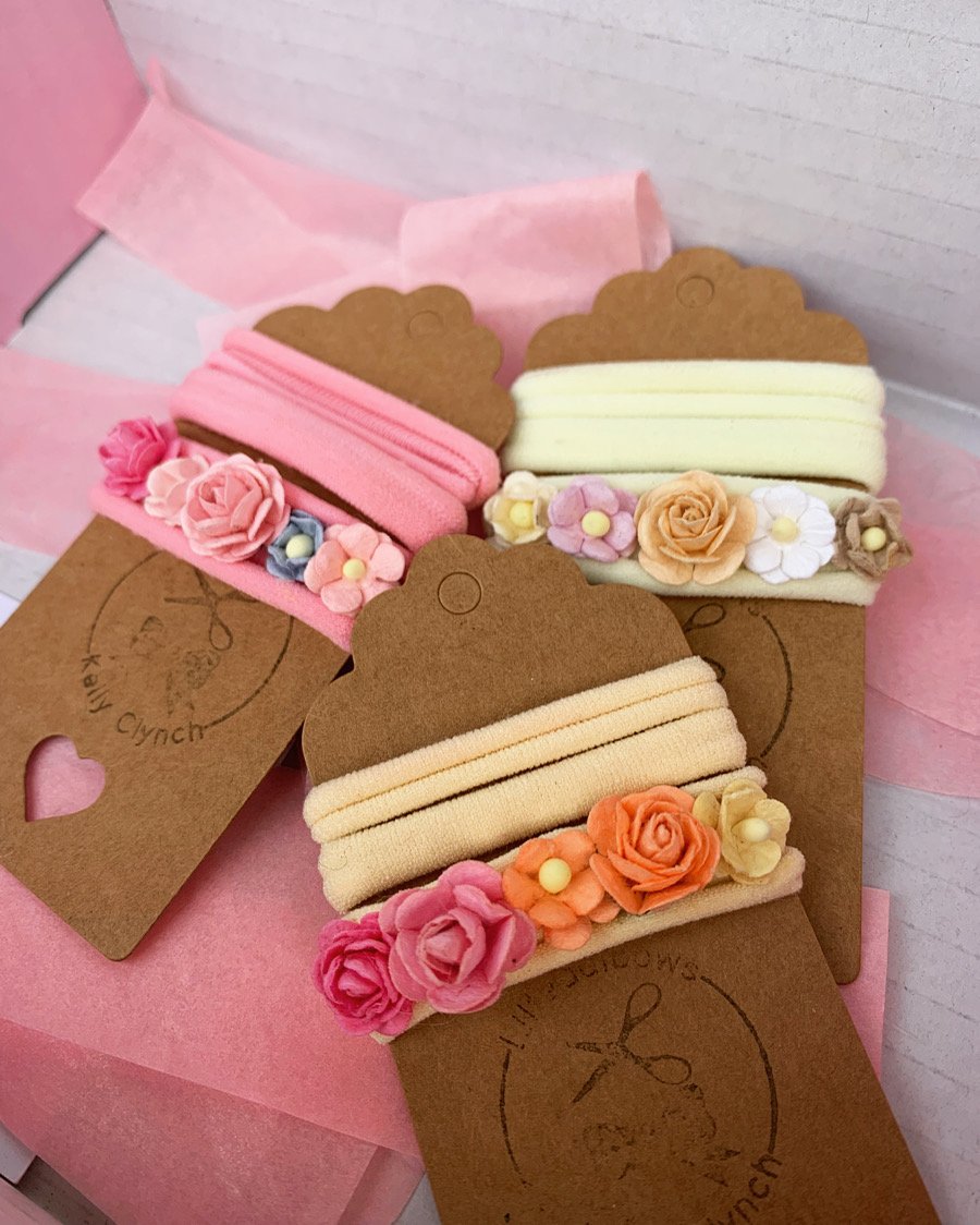 Image of Newborn soft floral headbands everyday wear & shoot