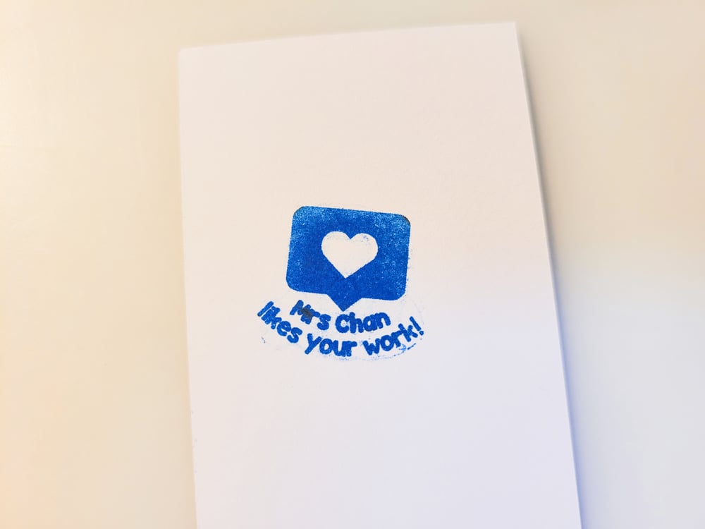 I Like Your Work Stamp
