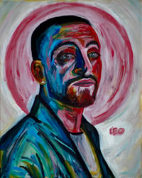 OG Mac Miller Oil Painting on Canvas 
