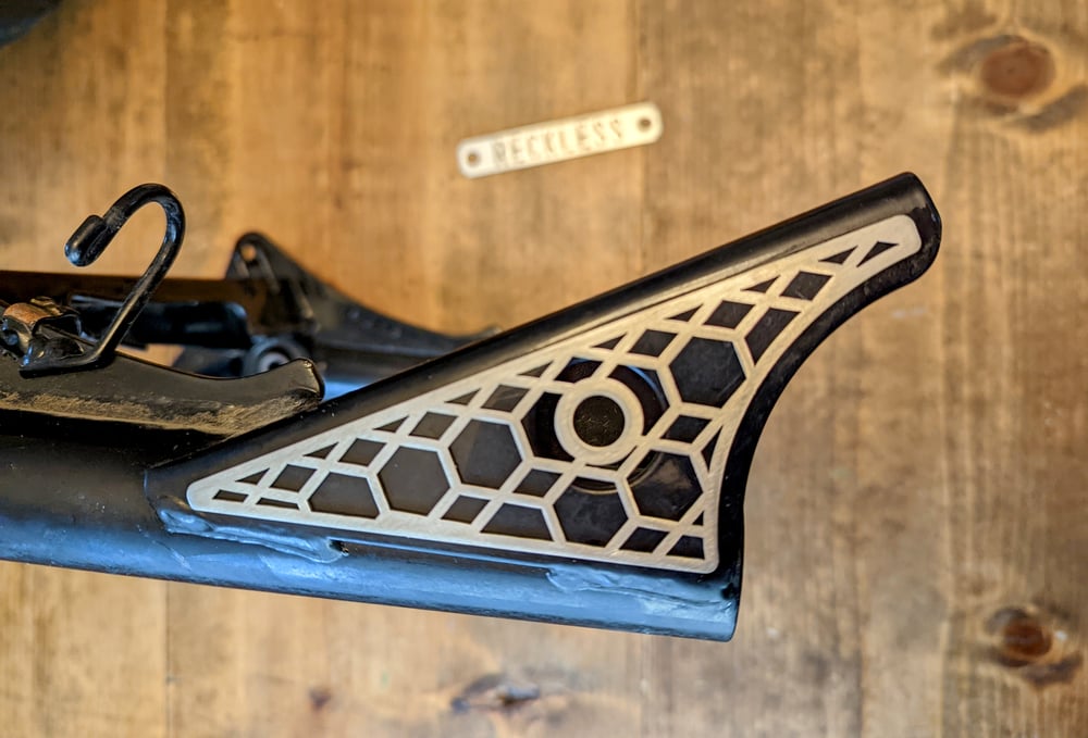 Honda Ruckus Rear Frame Beauty Plates - 2 Options