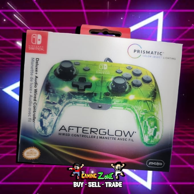 Image of 'PDP' Afterglow Nintendo Switch Wired Controller