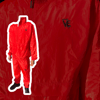 Red Unisex Windbreaker Set