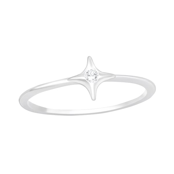 Image of Northern Star ring Sterling Silver