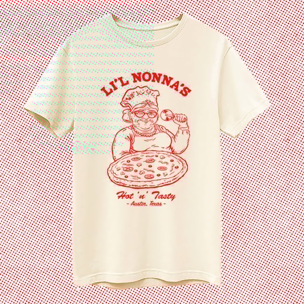 Image of Li'l Nonna's Tee Bone/Off-White.
