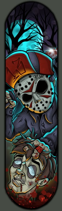 Image 3 of Jason skateboard deck