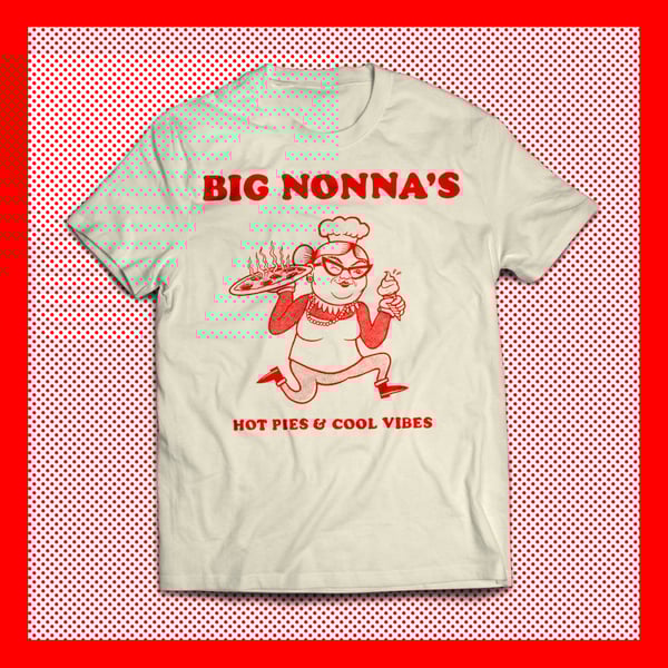 Image of Big Nonna's Tee Bone/Off-White.