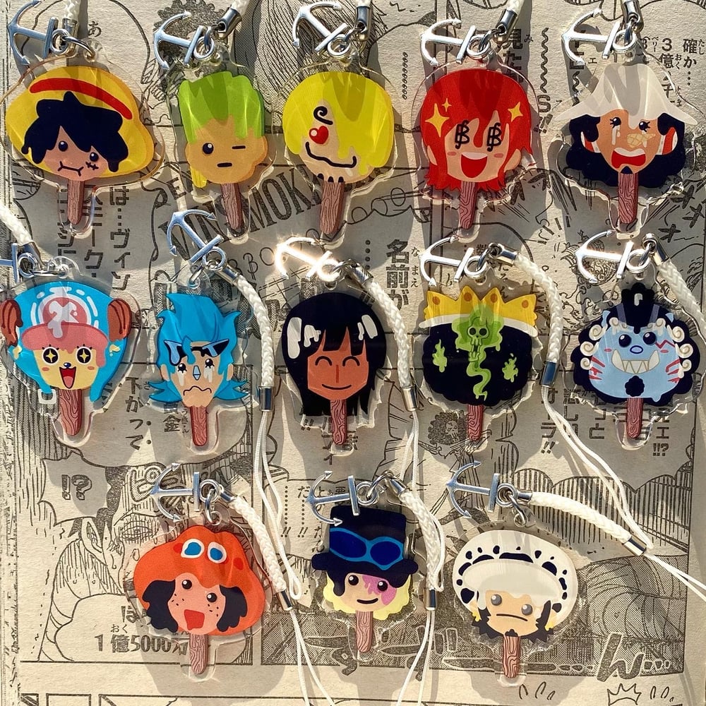 Image of Pirate Popsicle Charms (READ DESCRIPTION)