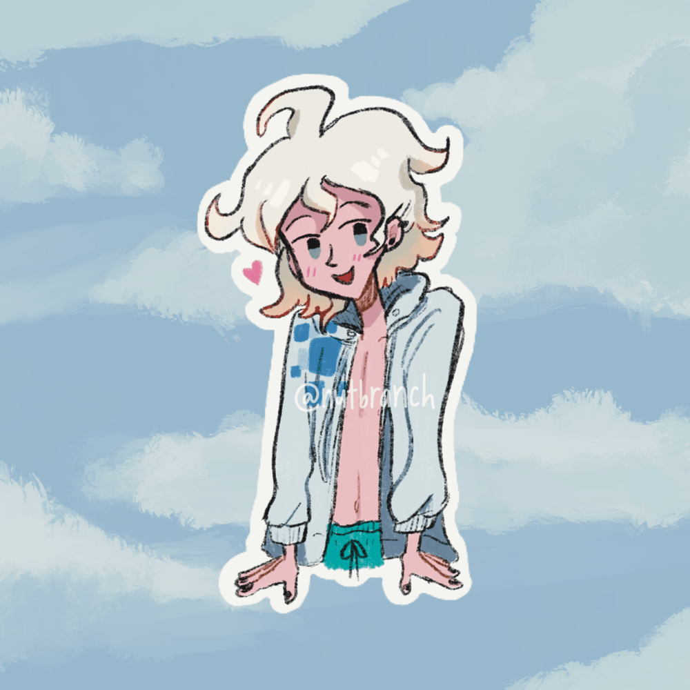 Image of Summer Komaeda Sticker