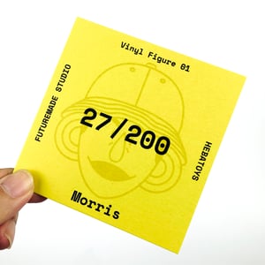 Image of Hebatoys X Futuremade Morris vinyl figure (Original Color)