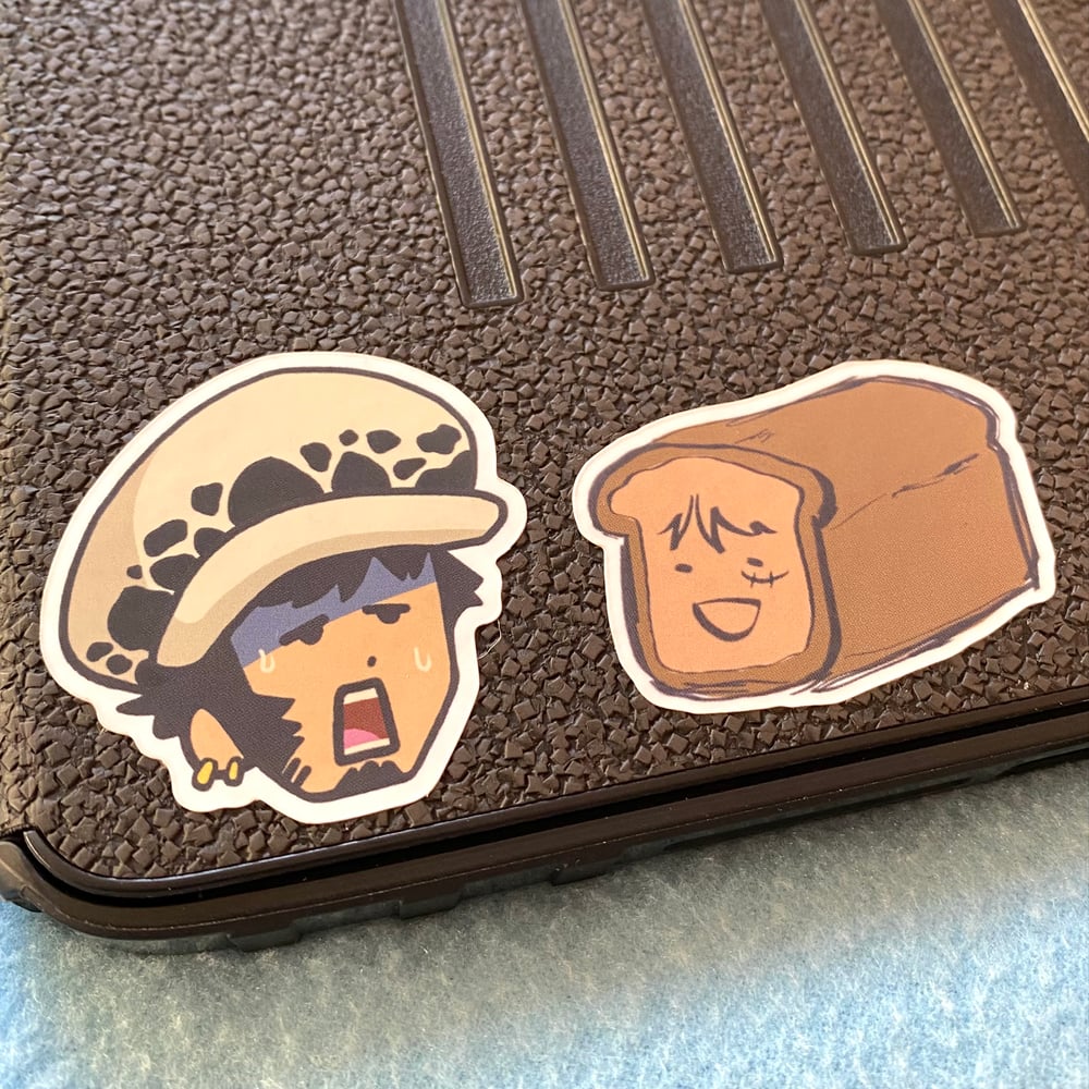 Image of I DON'T LIKE BREAD Sticker Pack