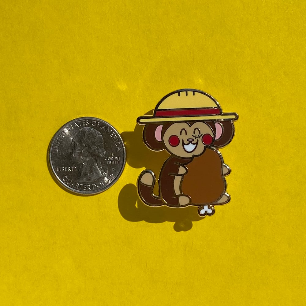 Image of Monkey D. Luffy Enamel Pin