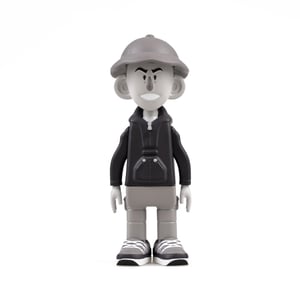 Image of Hebatoys X Futuremade Morris vinyl figure (Monotone color)