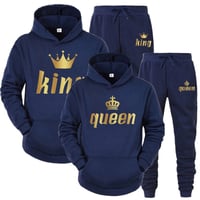 Image 1 of King and queen matching sweats