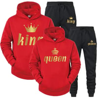 Image 2 of King and queen matching sweats