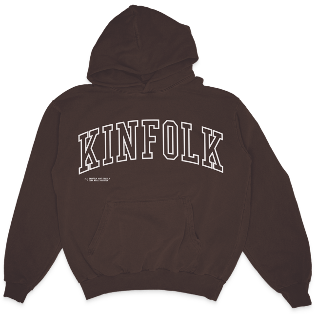 Chocolate Kinfolk Hoodie