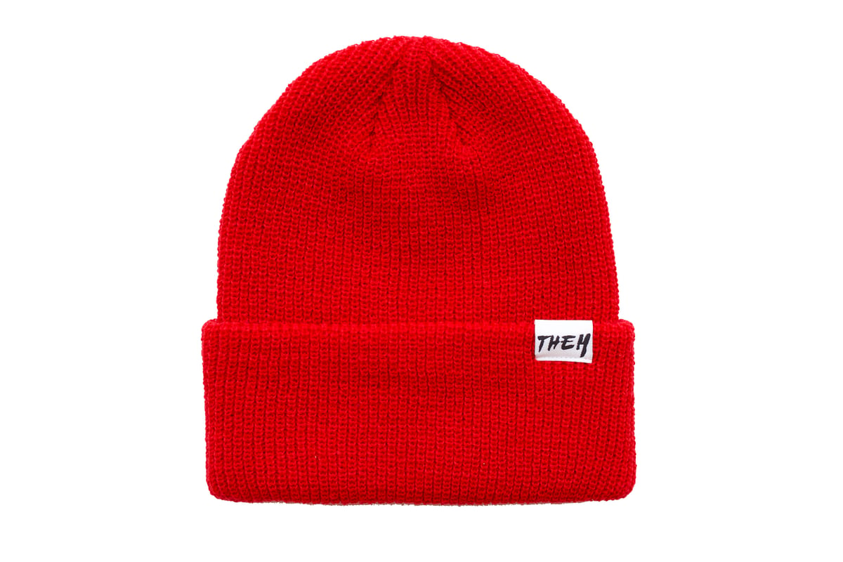 Image of Tag Toque - Bright Red