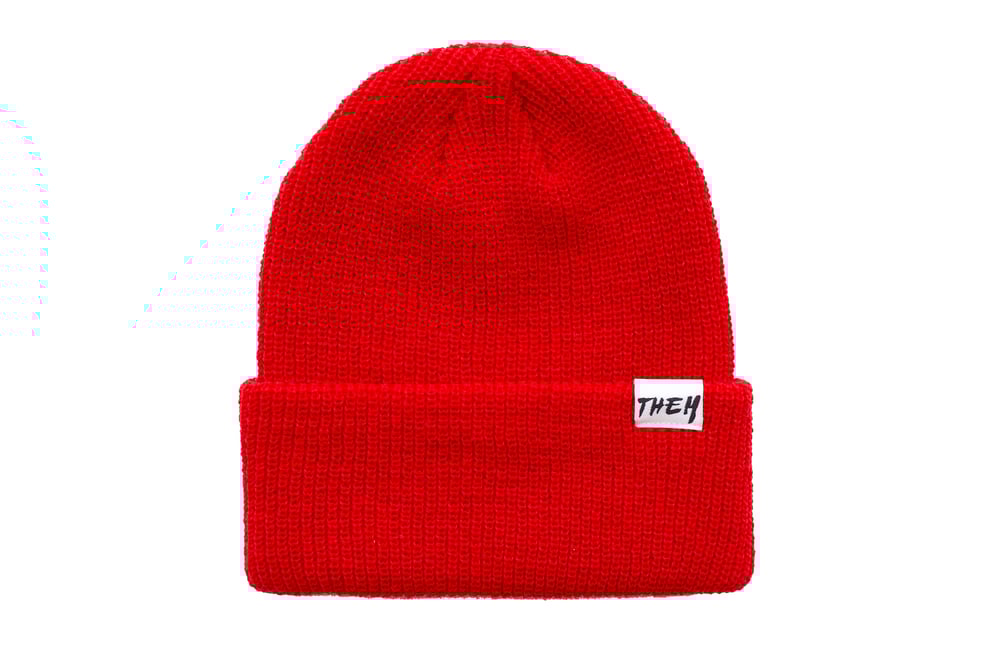 Image of Tag Toque - Bright Red