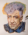 'David Lynch' Portrait Painting 