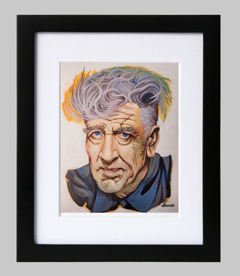 'David Lynch' Portrait Painting 