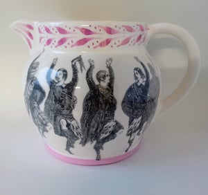 Scottish dancers jug