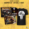 Suarez "Antieroe 3: The Punisher" cd digipack + Official T Shirt  
