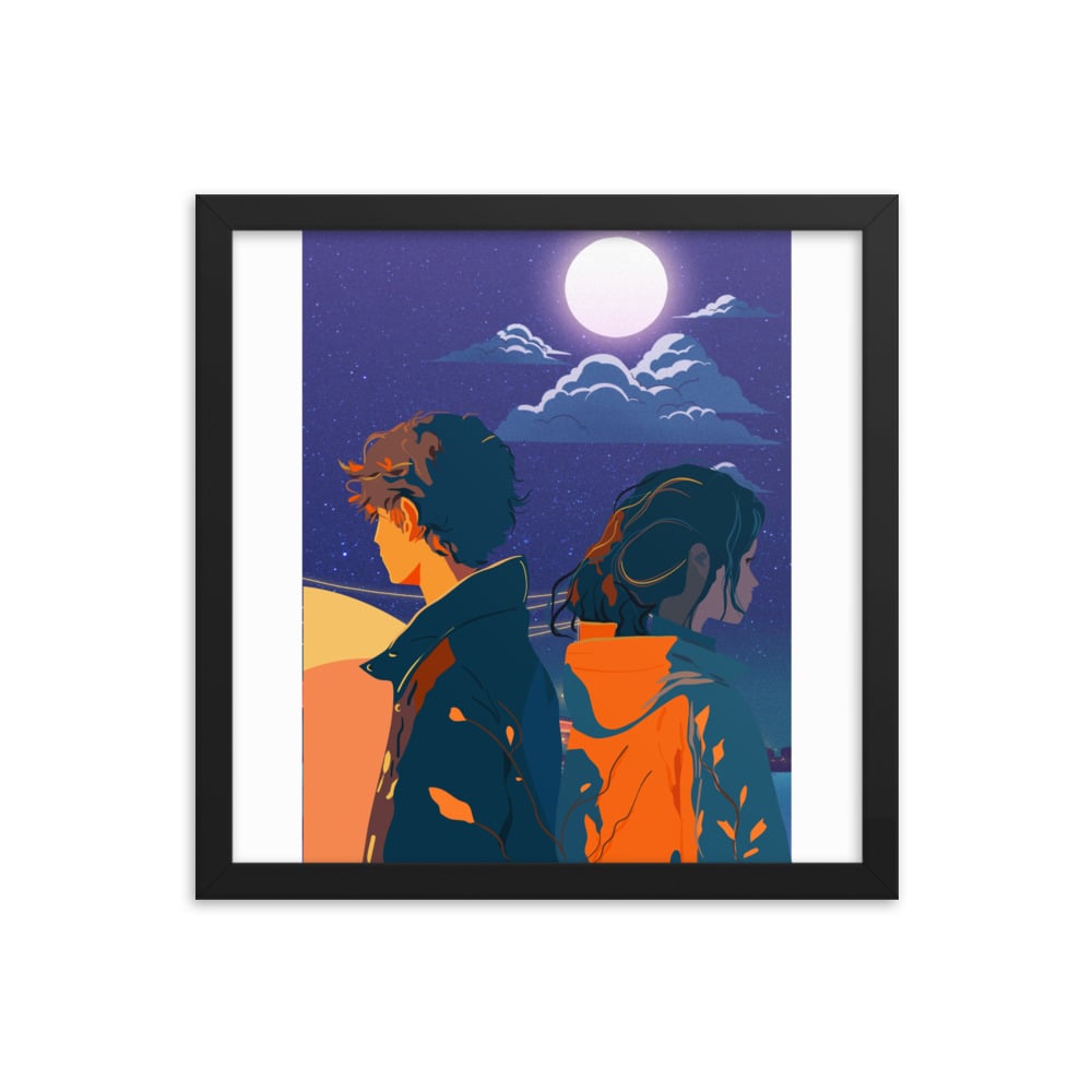 ZEN EXP - “Midnight Luv” Framed poster