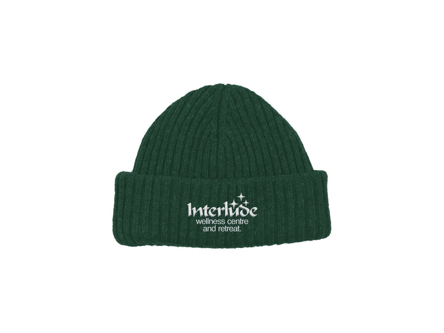 "COZY FO YO CROWN" Aventurine Green Beanie