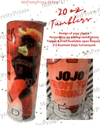 Image 1 of Chicago Bulls Personalized Tumbler