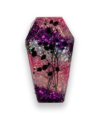 Image 4 of Purple Magick Hands Coffin Case
