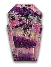 Image 5 of Purple Magick Hands Coffin Case