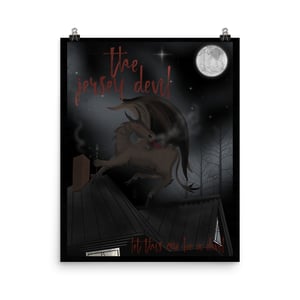 Let This One Be A Devil (Jersey Devil) Poster