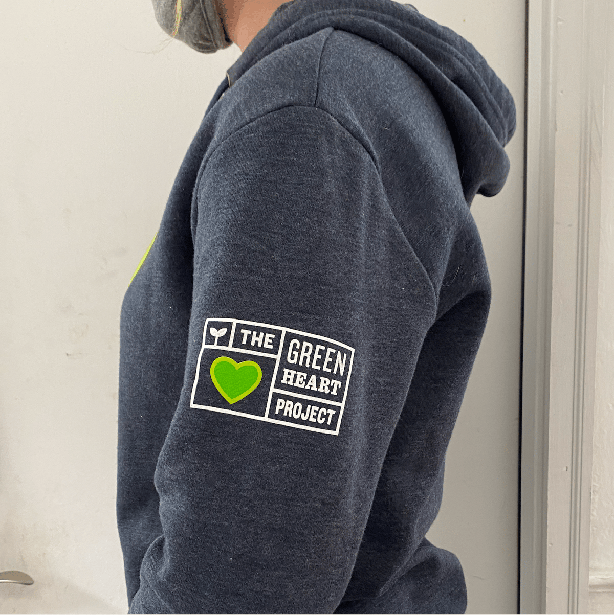 Image of Green Heart Hoodie