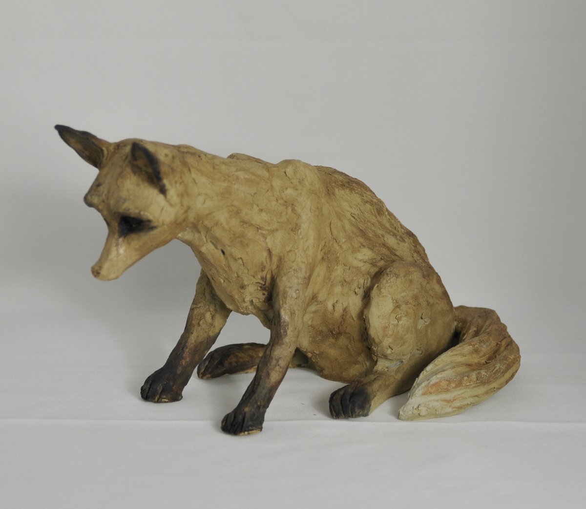 Fox. Available at Flat Cat Gallery, Lauder *SOLD* | Berna Wood